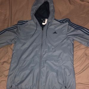 Light Blue Adidas Track Jacket